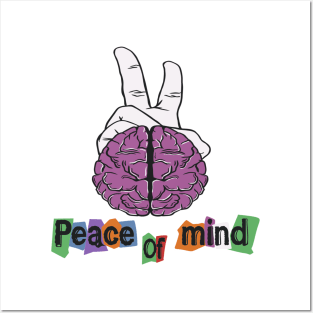 Peace of mind Posters and Art